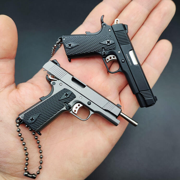 Gun Keychain