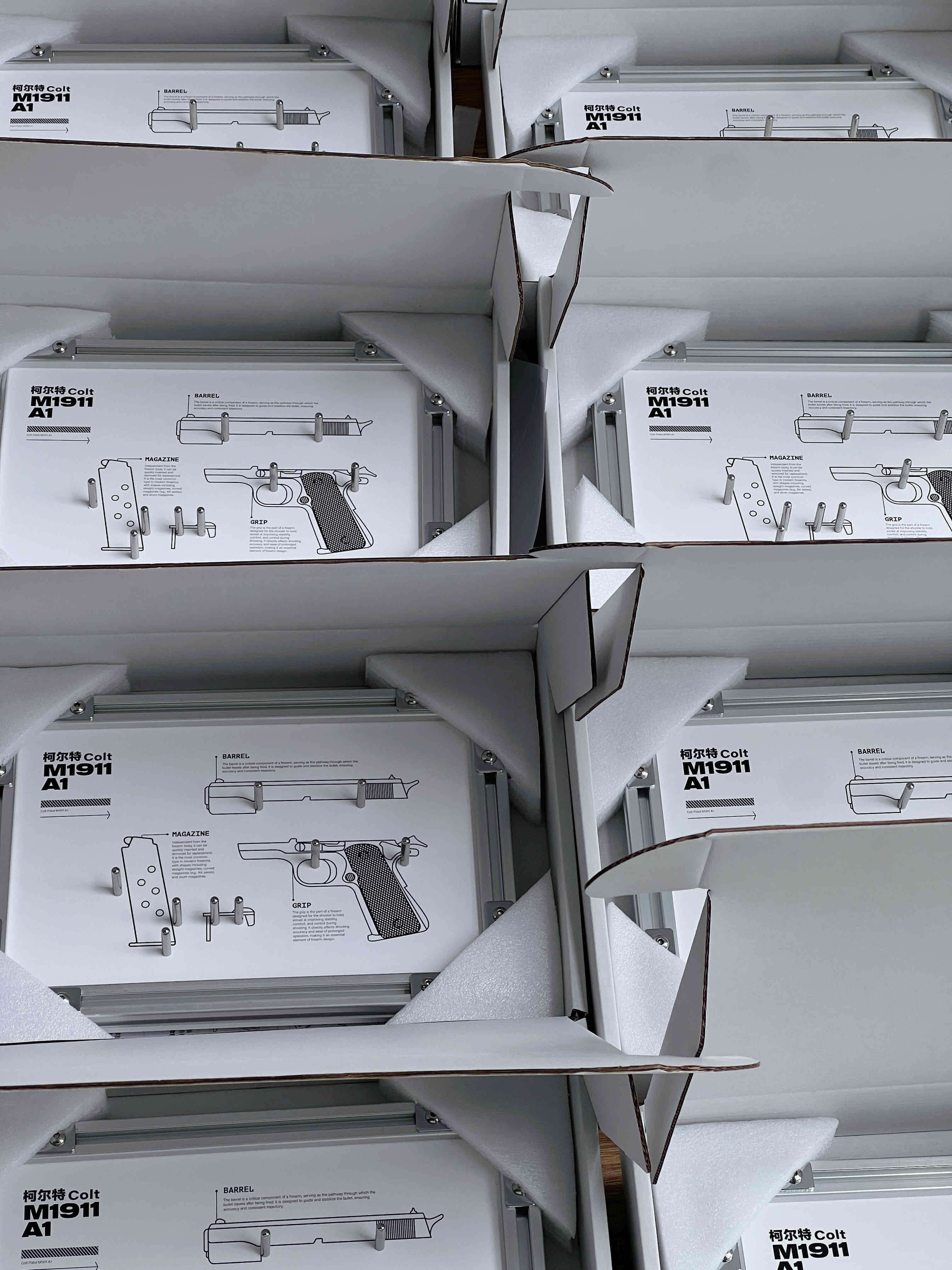 Ematok™ 1:2 Gun Model Display