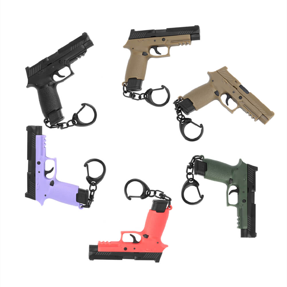Mini Model Gun Beretta P320 Keychain