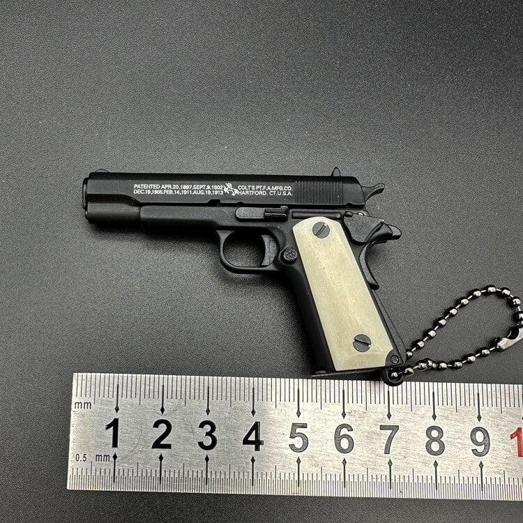 1911 gun keychain