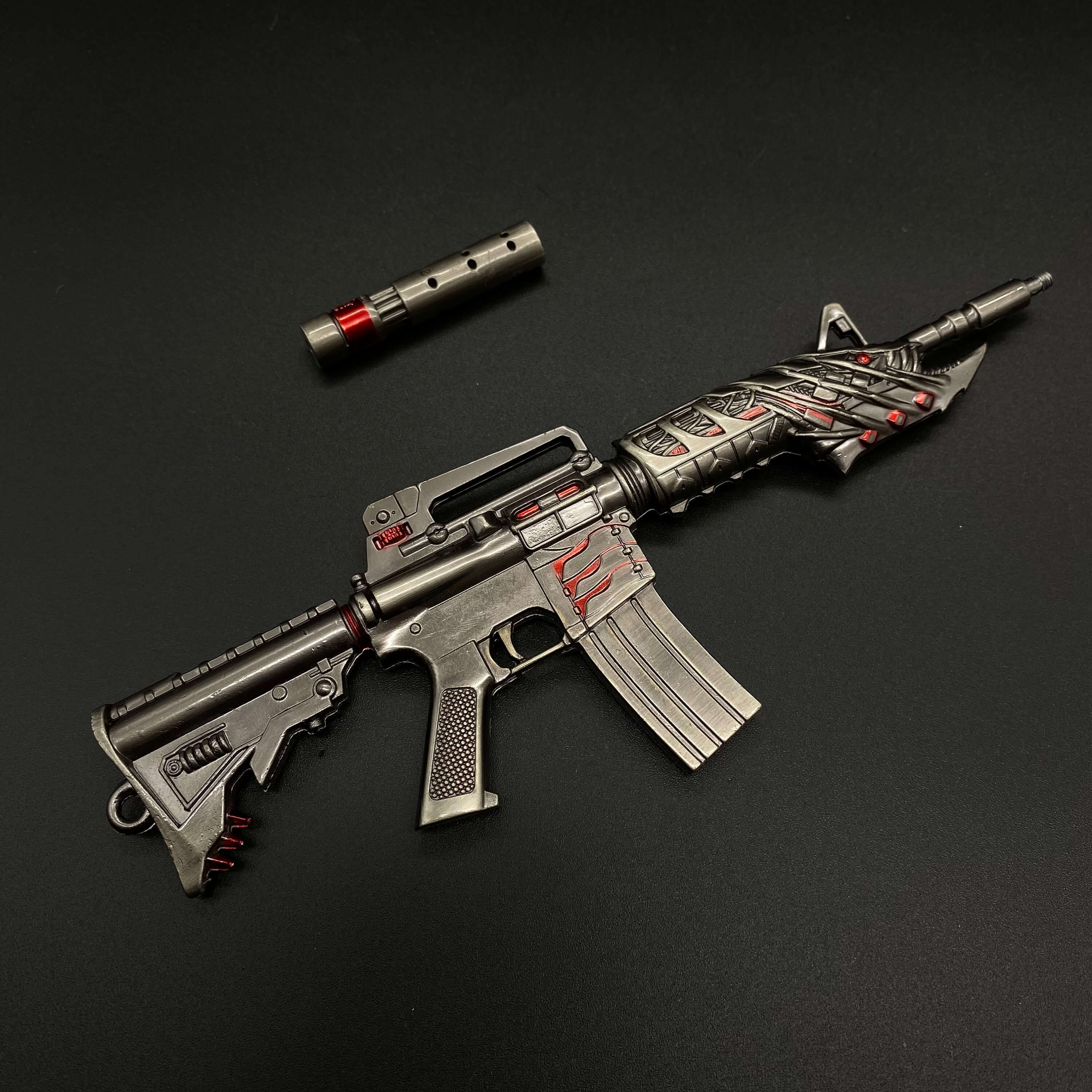 Ematok™ Mini Metal M4A1 Model Keychain