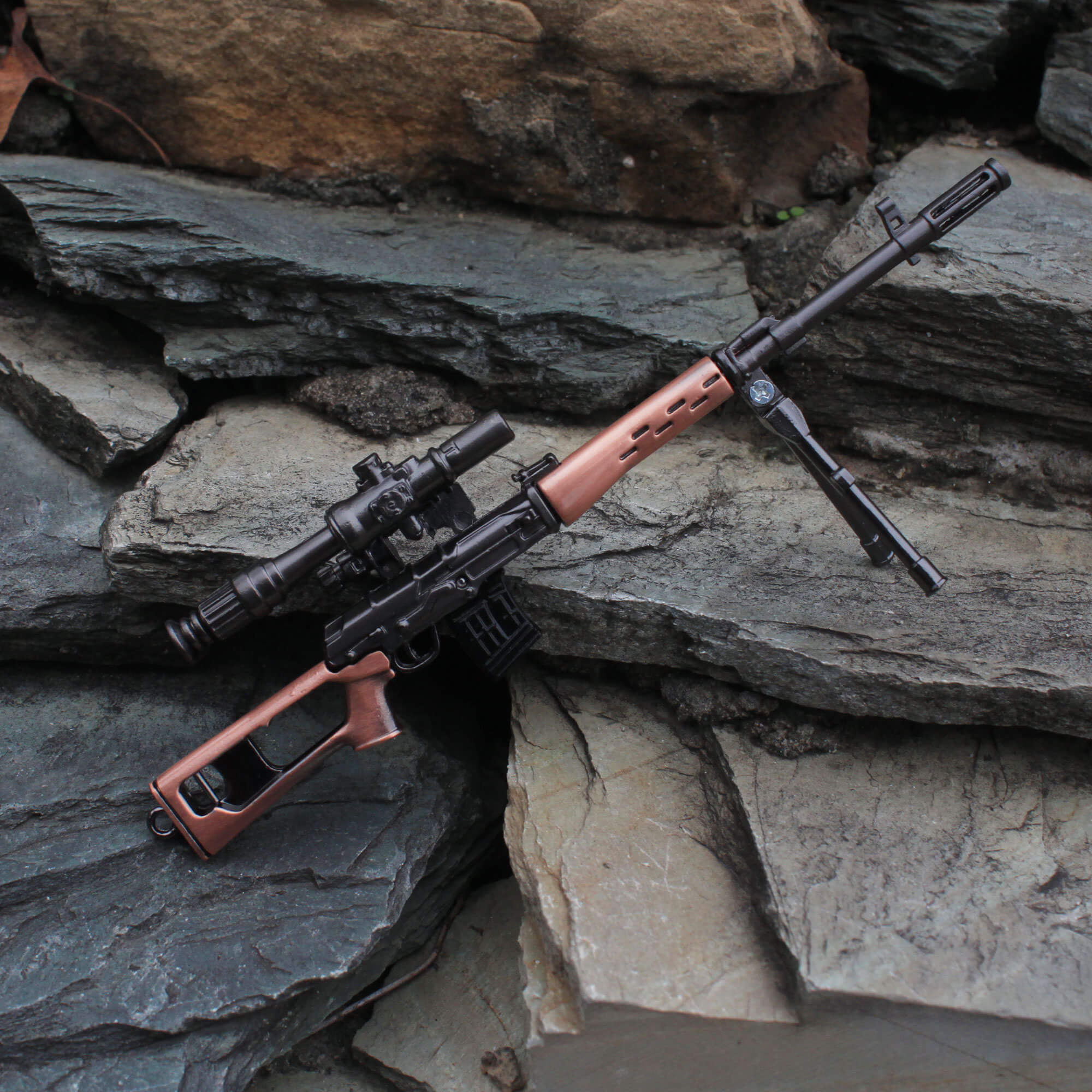 SVD gun keychain