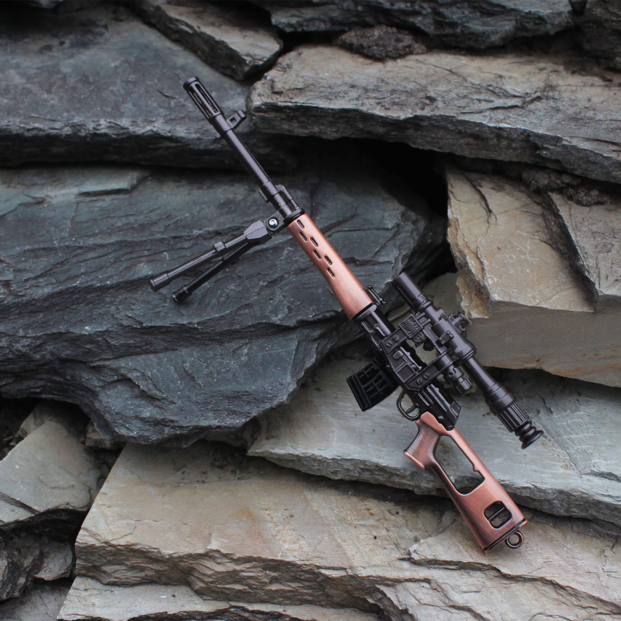 SVD gun keychain