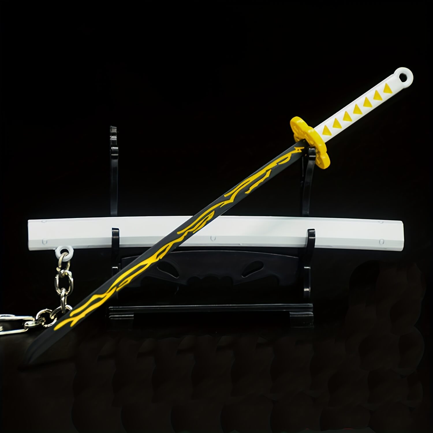 MiniKatana Keychain-yellow