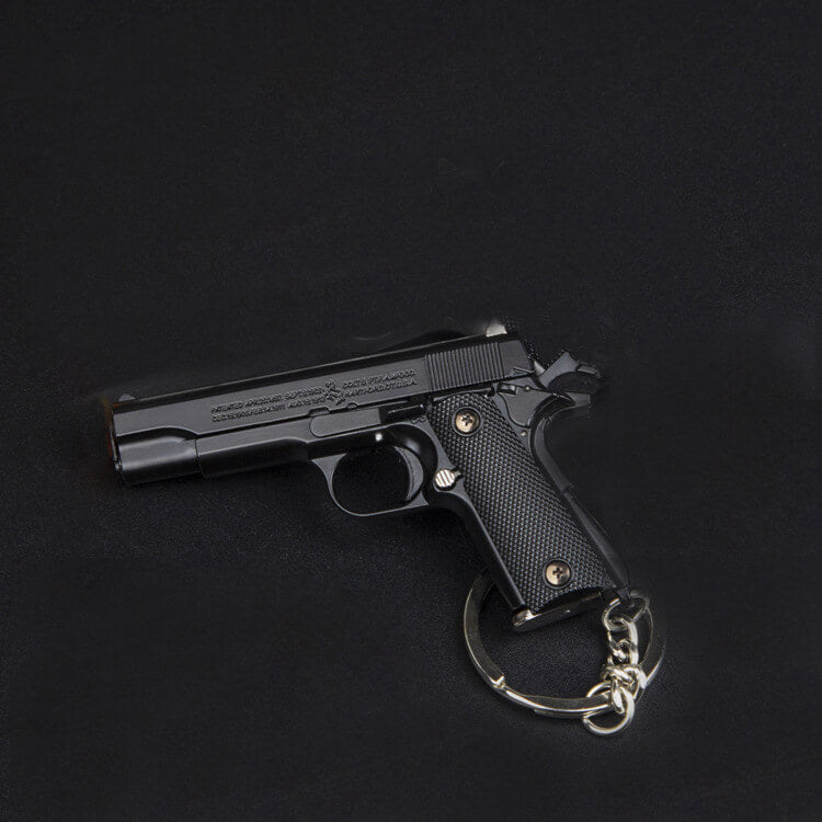 Ematok™ Metal 1911 Gun Keychain - Collector's Edition