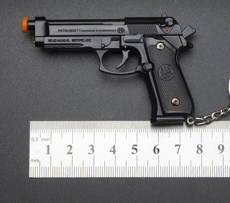 Ematok™ Metal M92A1 Beretta Keychain - Collector's Edition