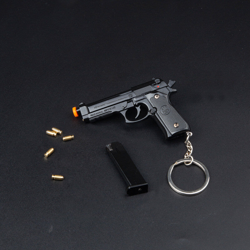 Ematok™ Metal M92A1 Beretta Keychain - Collector's Edition
