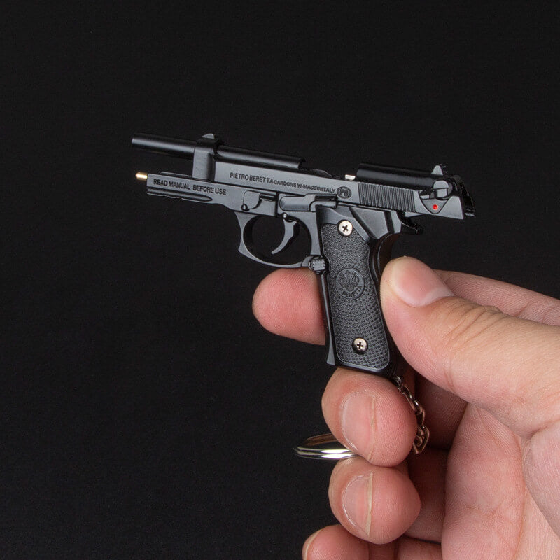 Ematok™ Metal M92A1 Beretta Keychain - Collector's Edition