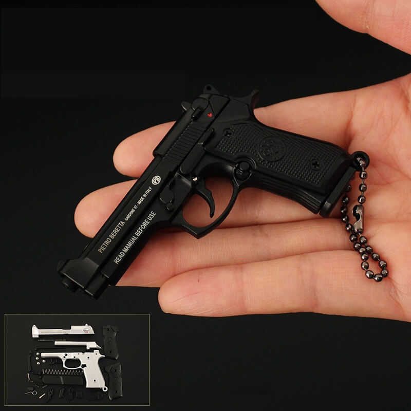 gun keychain
