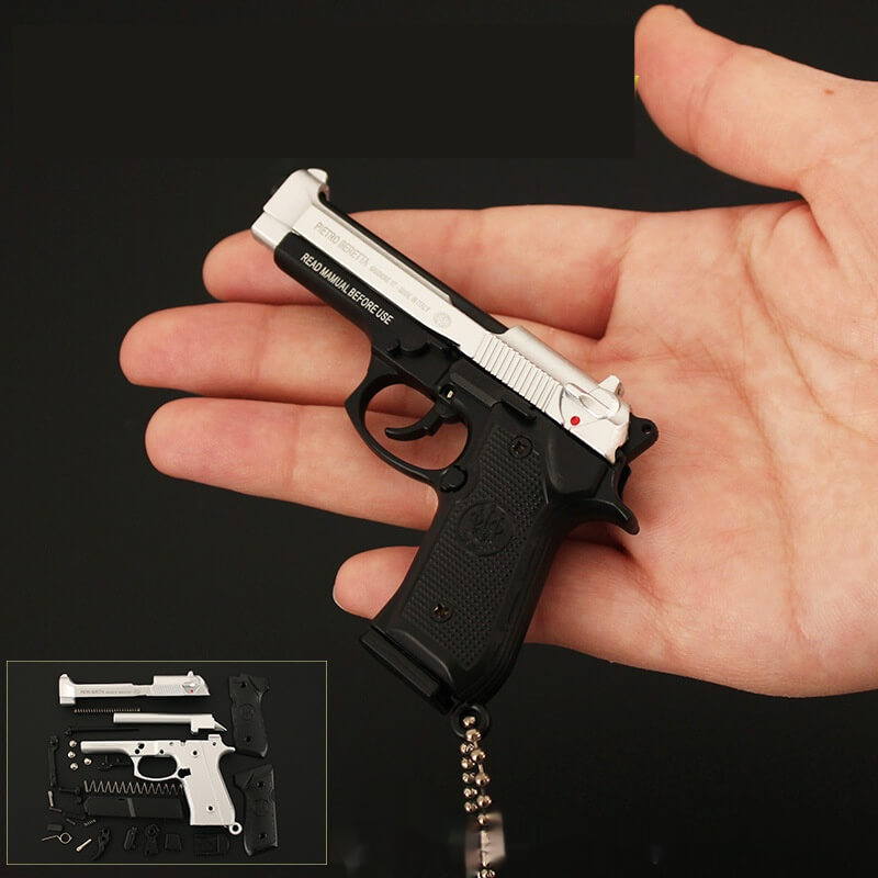 gun keychain