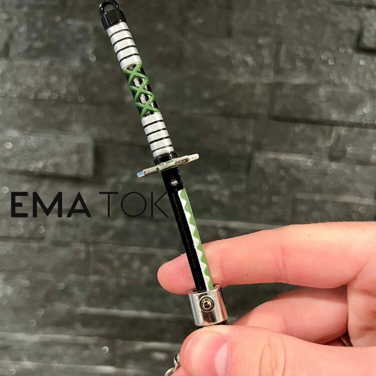 mini sword keychain