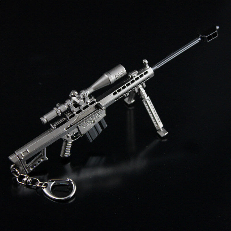 Metal Barrett M82A Keychains