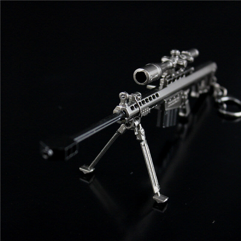 Metal Barrett M82A Keychains