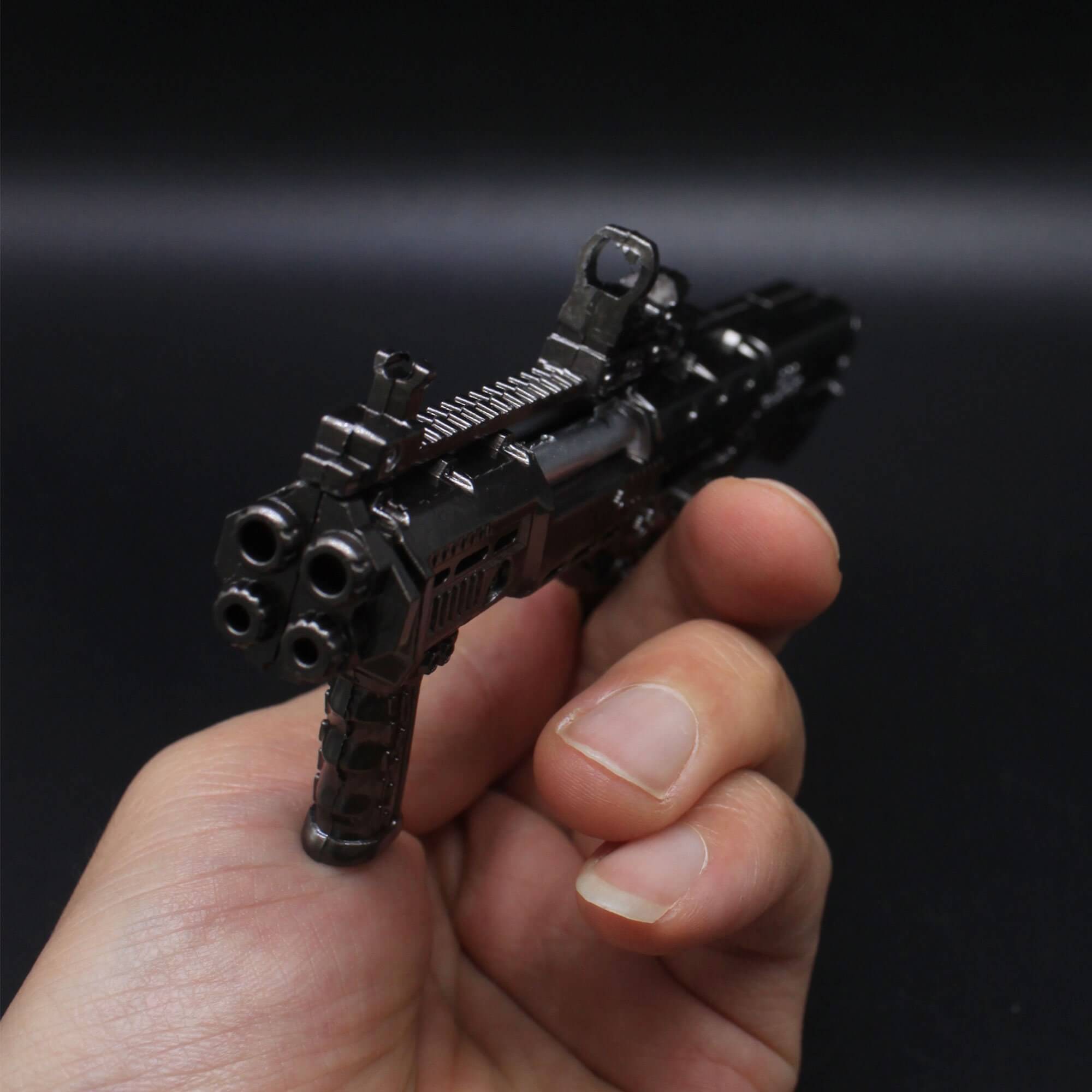 gun keychain