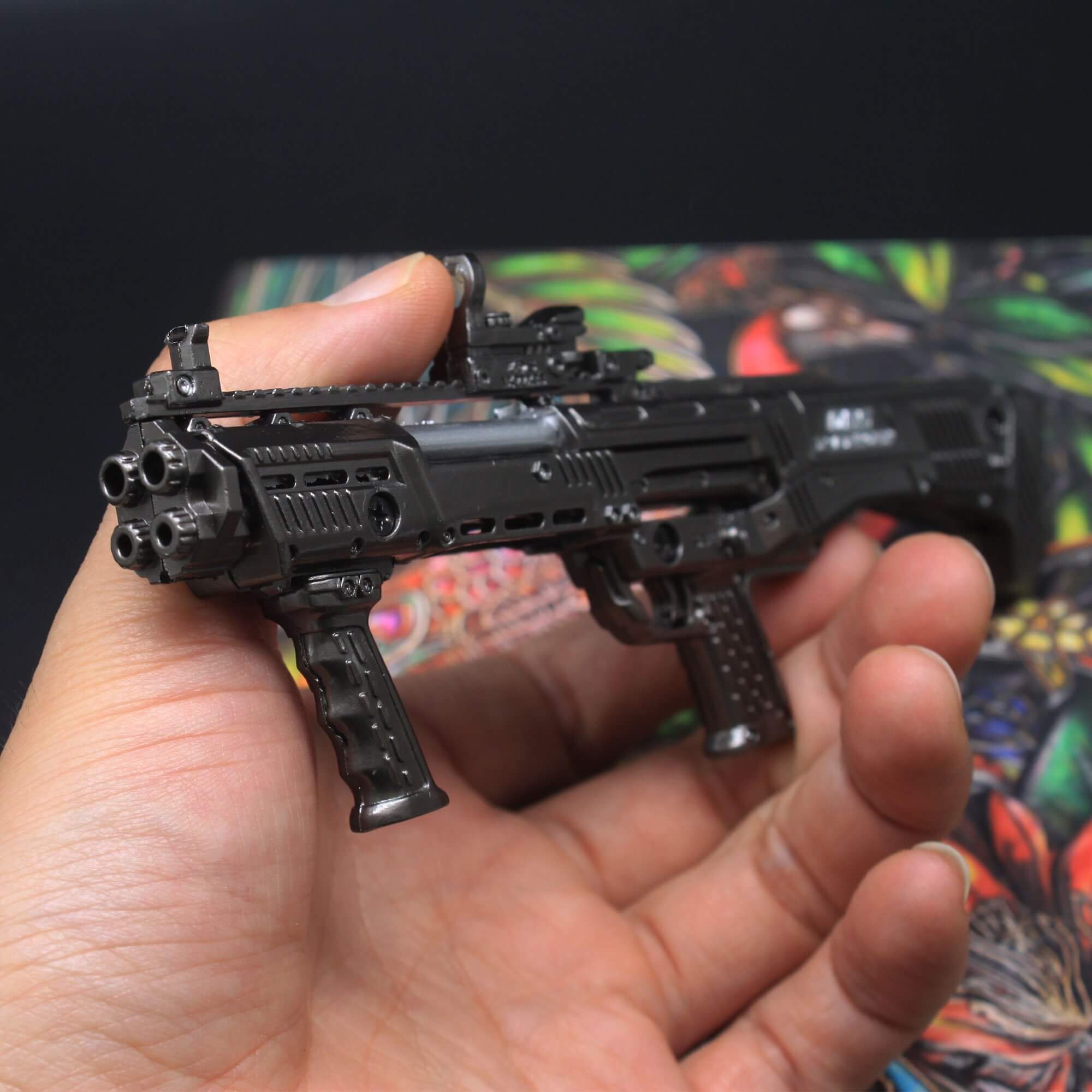 gun keychain