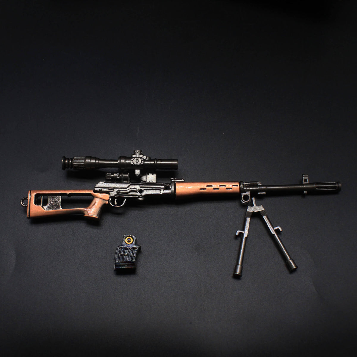 Mini Gun Keychain