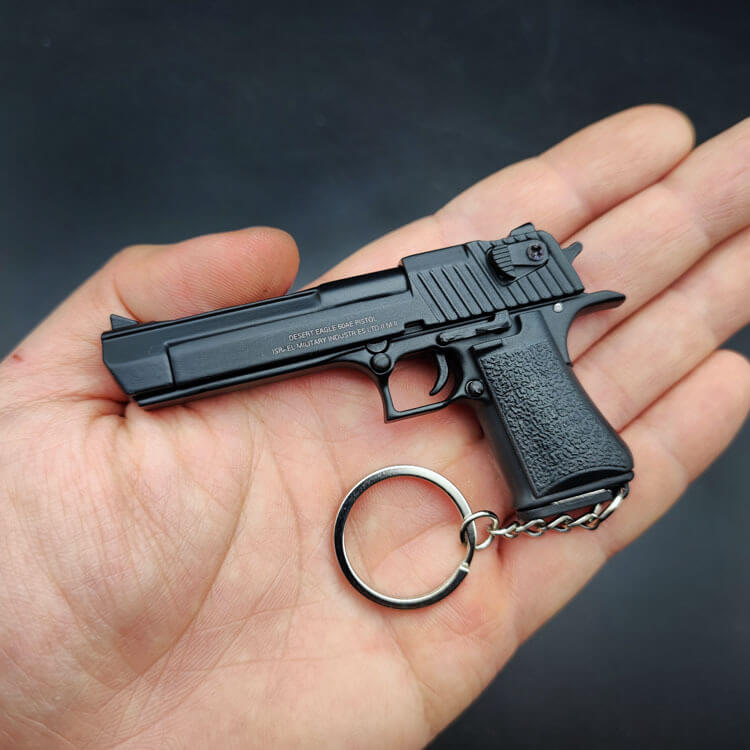 Desert Eagle Keychain-black