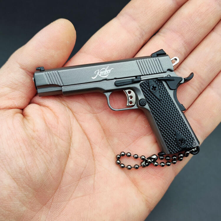 Ematok™ Mini Metal 1911-2 Model Gun Keychain