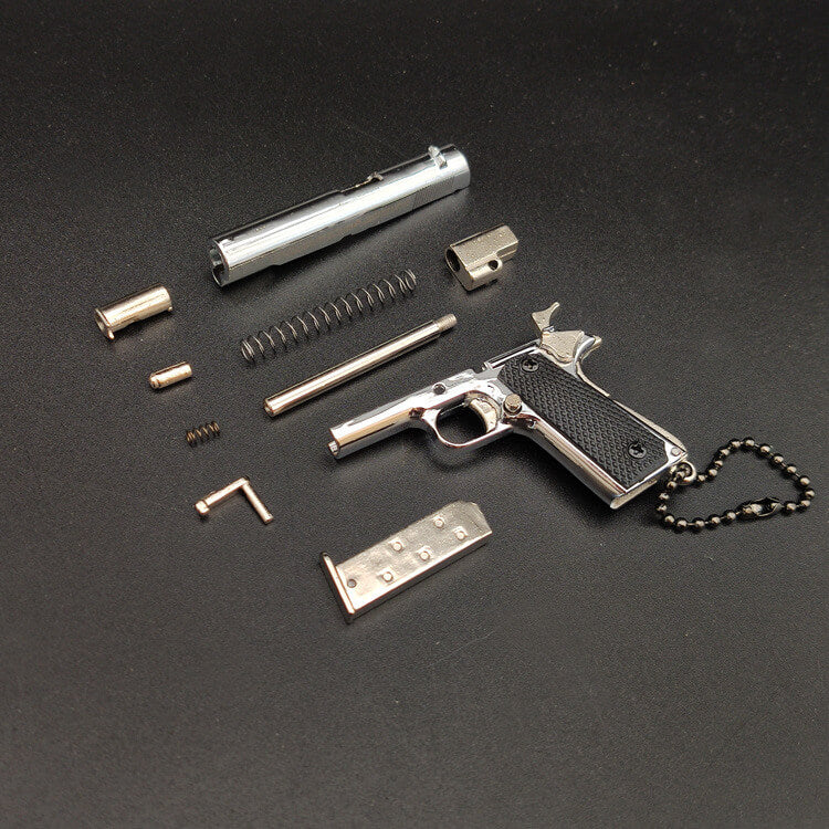 1911 mini gun keychain