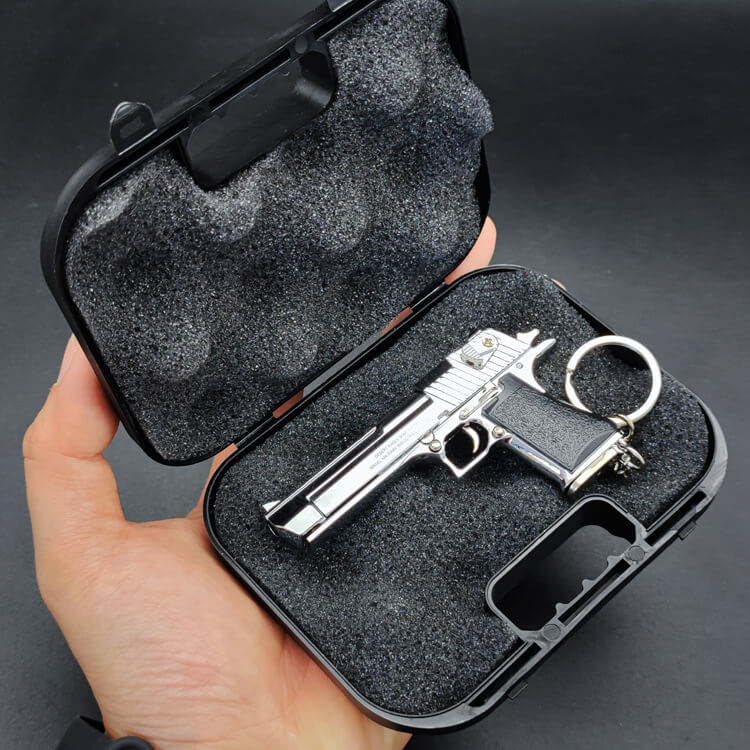 Ematok™ Mini Desert Eagle Metal Model Gun Keychains