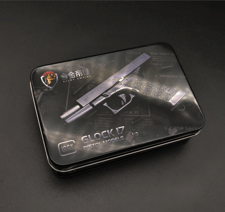 Ematok™ Mini Metal G-17 Model Gun Keychain