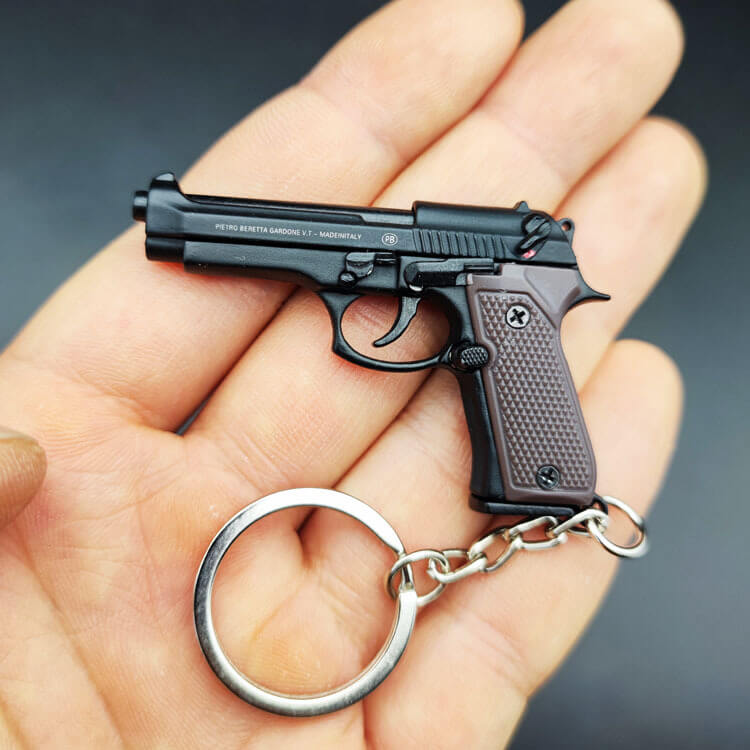 Gun Keychain