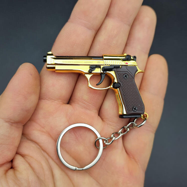 Gun Keychain