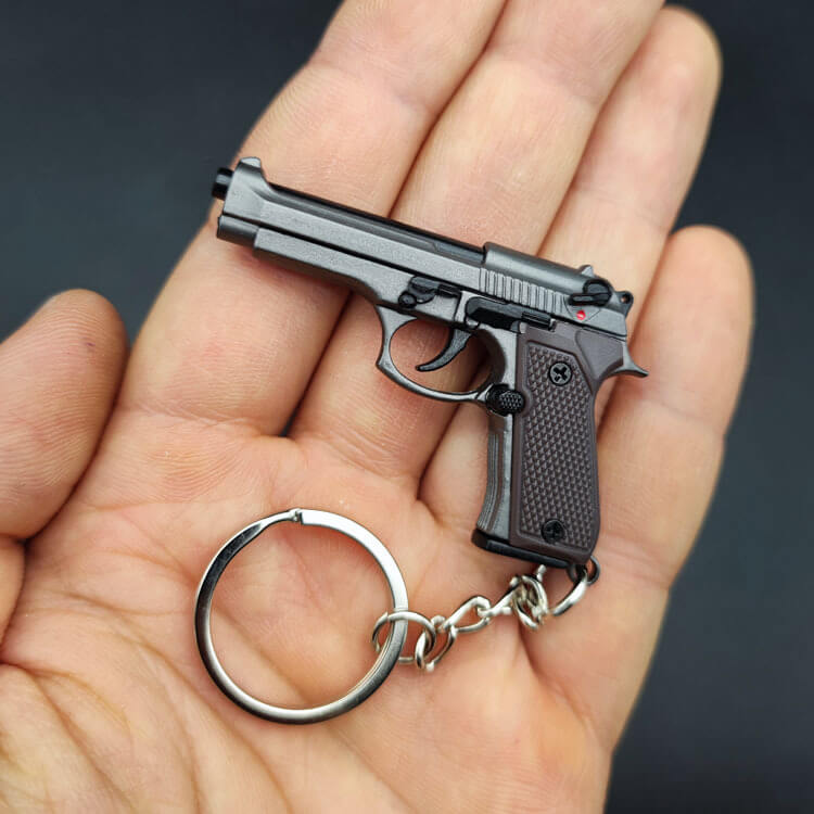 Gun Keychain