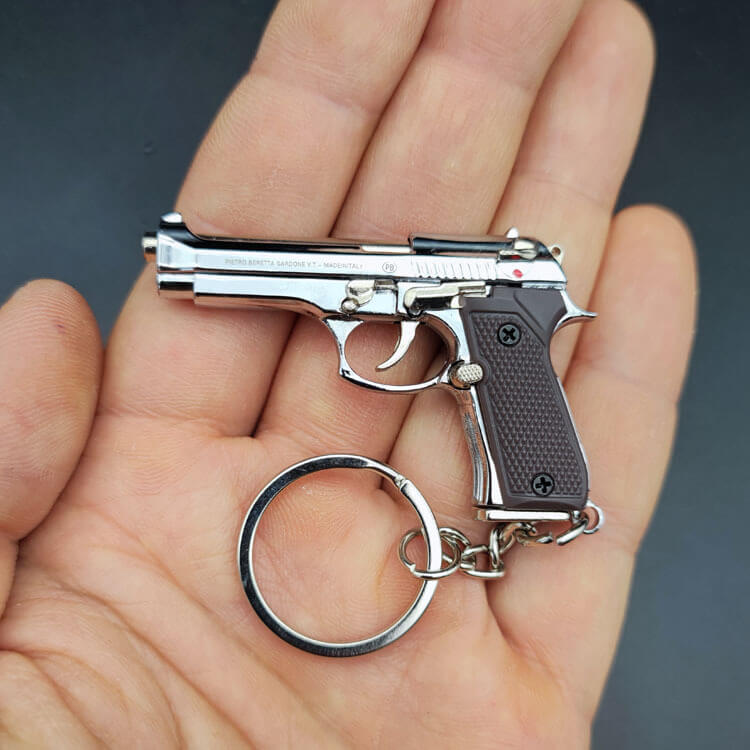 Gun Keychain