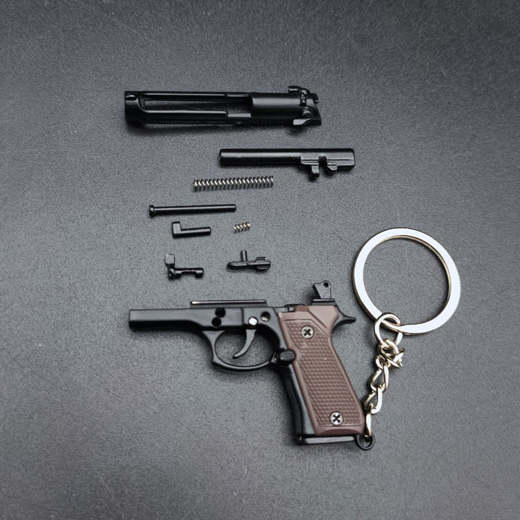 Gun Keychain