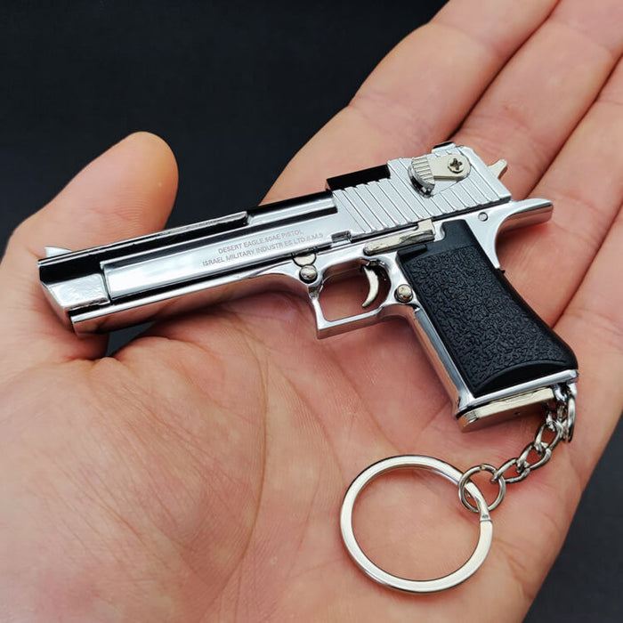 Ematok™ Mini Desert Eagle Metal Model Gun Keychains
