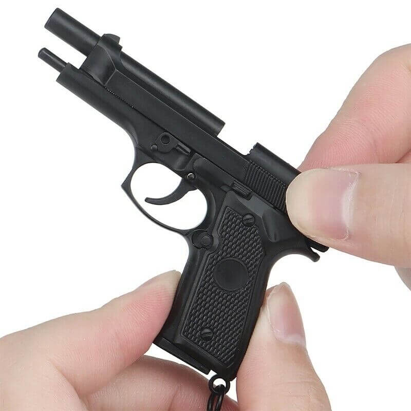 M92 gun keychain