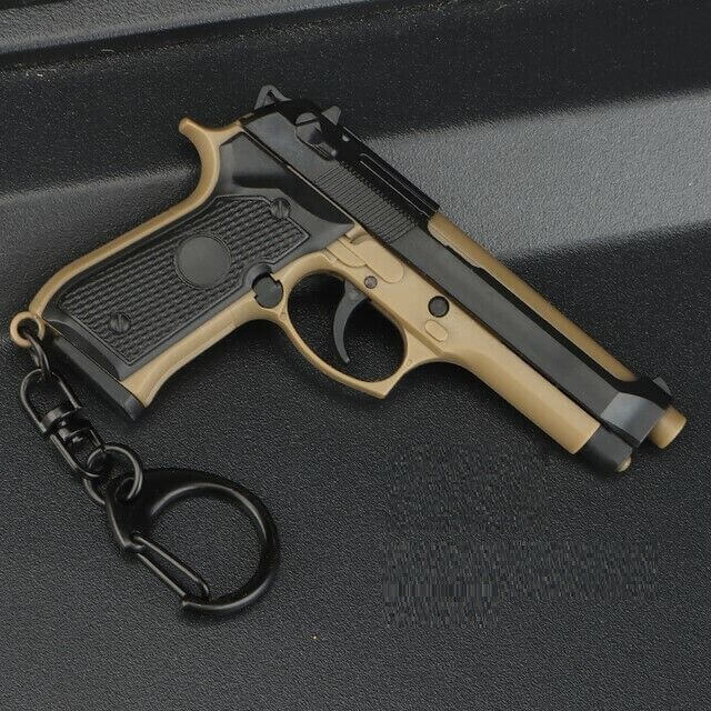 Gun Beretta M92 Keychain