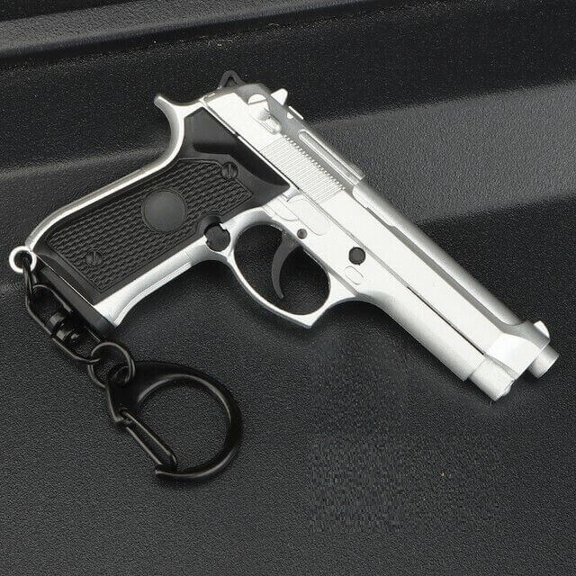 M92 gun keychain
