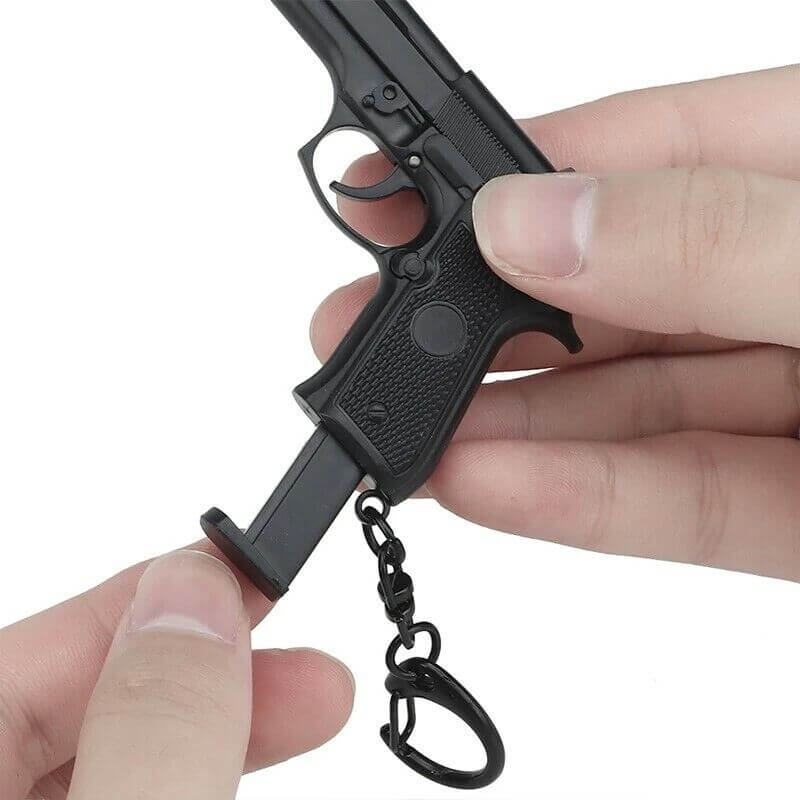 Ematok™ Mini Model Gun Beretta M92 9 Keychain