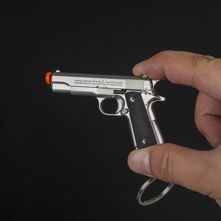 Ematok™ Metal 1911 Gun Keychain - Collector's Edition