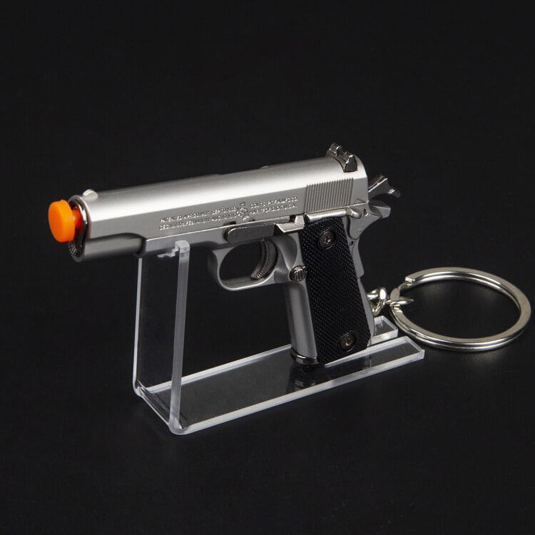 Ematok™ Metal 1911 Gun Keychain - Collector's Edition
