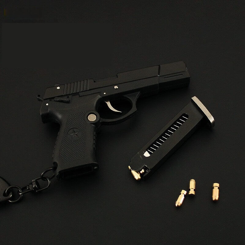 Ematok™ Mini Metal QSZ 92 Gun Keychain