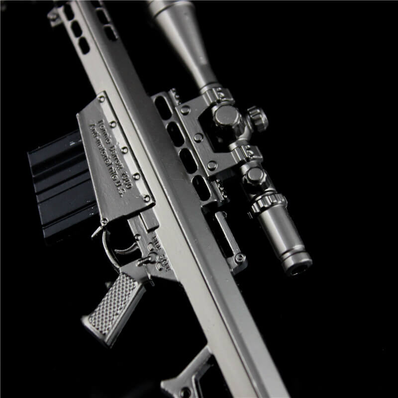 Metal Barrett M82A Keychains