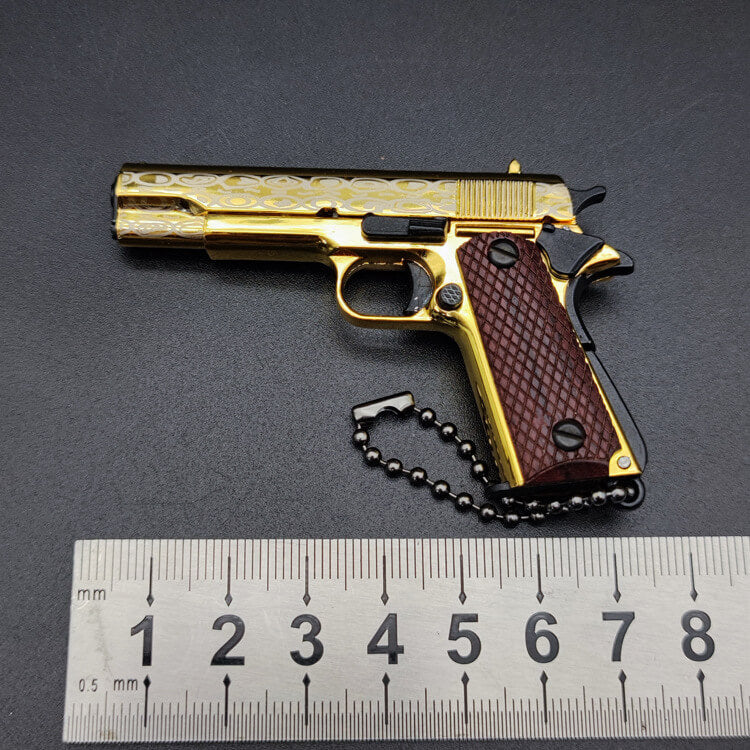 gun keychain