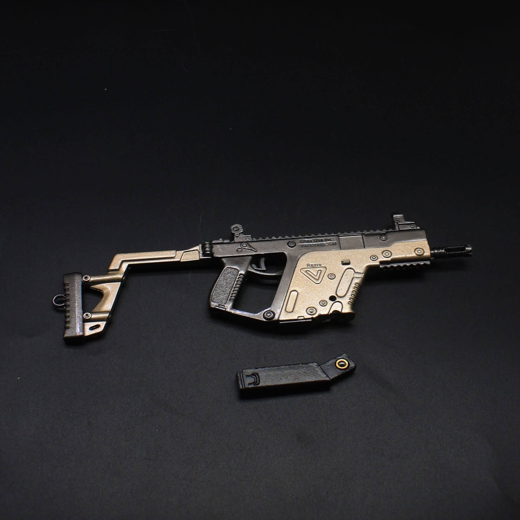 Vector Model gun Keychain